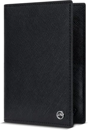 2 Passport Holder - Travel Essentials, RFID Blocking Wallet Credit Card Organiser, Plain Accessories Slim Cover For Men & Women