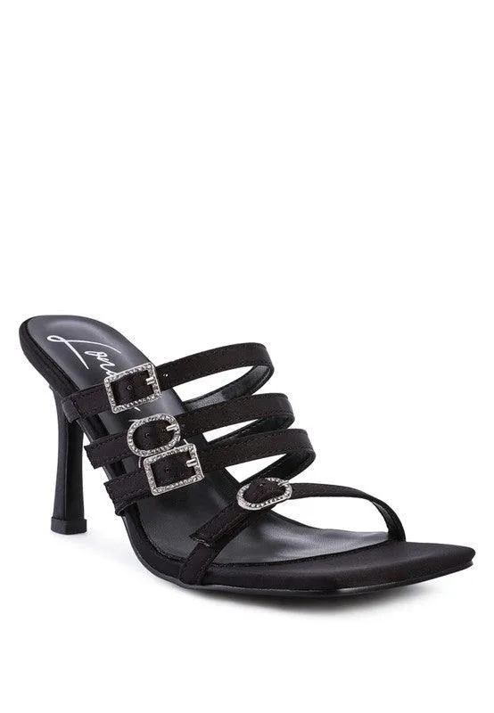 Leopard Nyle Platform Heeled Sandals