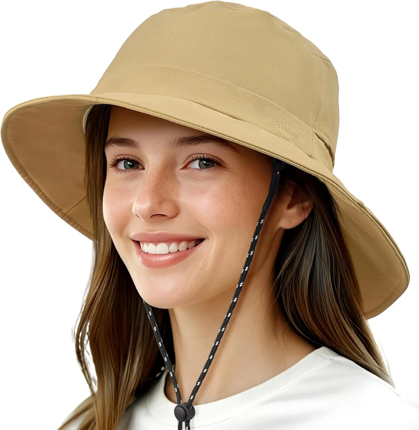 Sukeen Bucket Hat, Waterproof, Skin-Friendly, Shields Neck, Quick-Dry, Breathable, Hat for Fishing, Travel hat