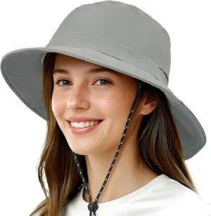 Sukeen Bucket Hat, Waterproof, Skin-Friendly, Shields Neck, Quick-Dry, Breathable, Hat for Fishing, Travel hat